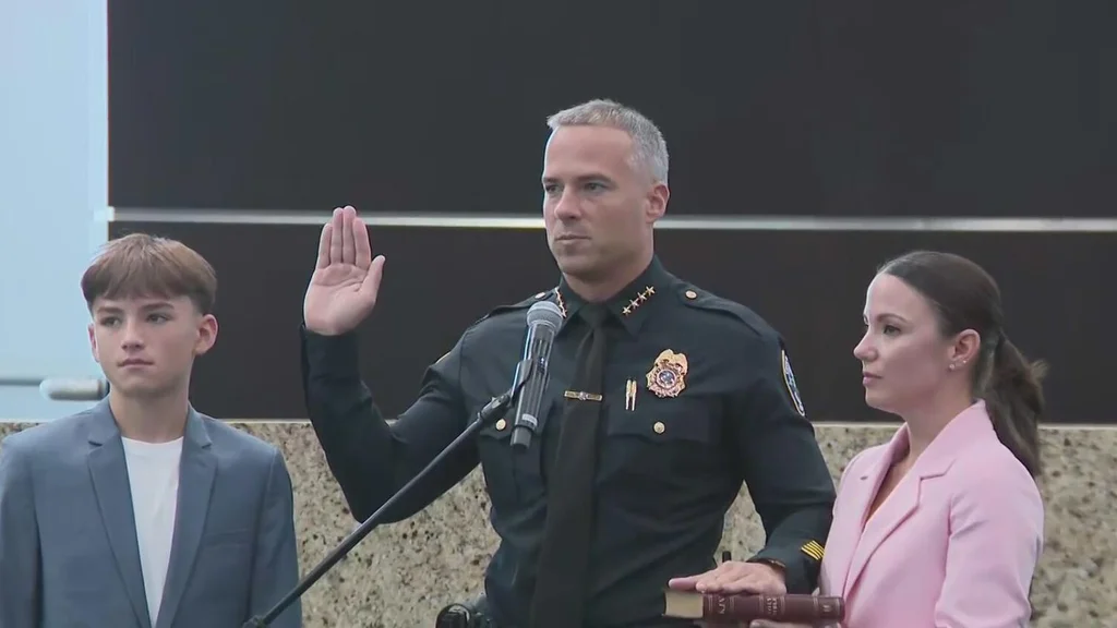 City of Doral welcomes new chief of police during Wednesday ceremony