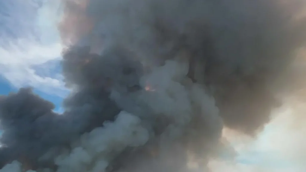 Turnpike lanes shut down due to ongoing fire fight in Miami-Dade