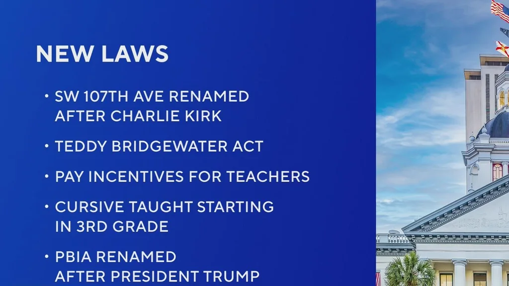 More than 100 new laws take effect in Florida starting July 1
