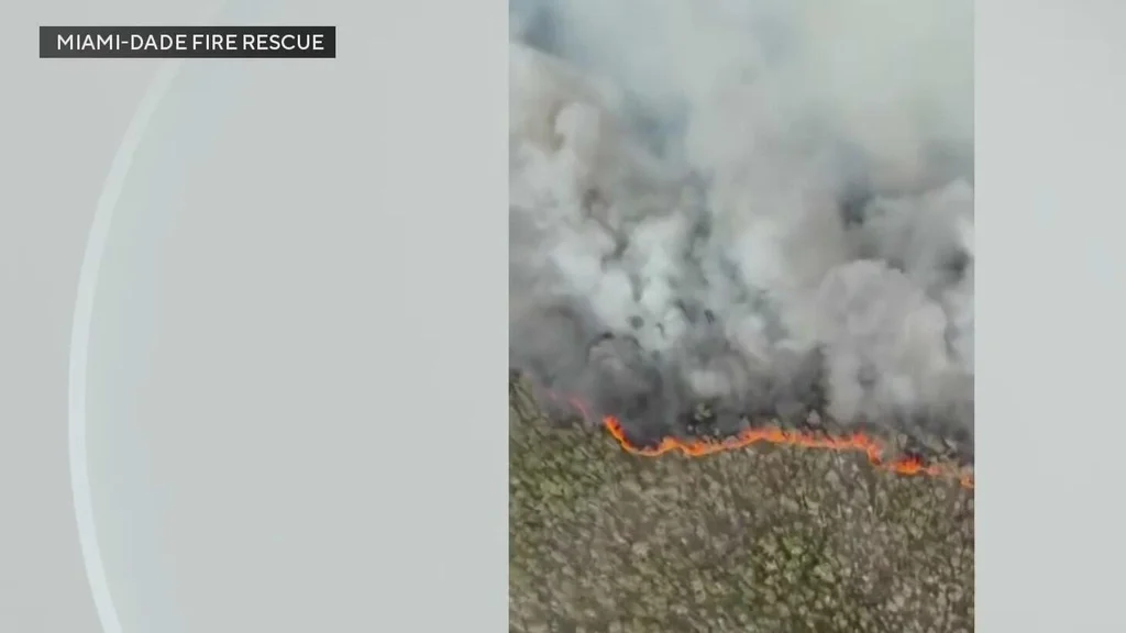 West Miami-Dade wildfires burn nearly 4000 acres