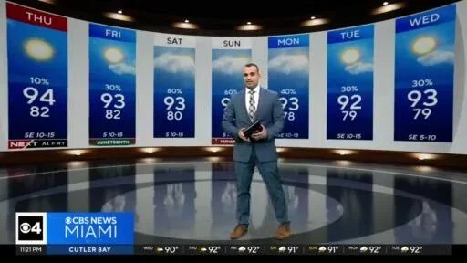 Dangerously hot temperatures are coming to South Florida