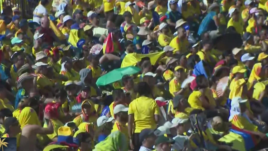 FIFA Fan Fest in Bayfront Park packed ahead of tonight's match between Colombia and Portugal