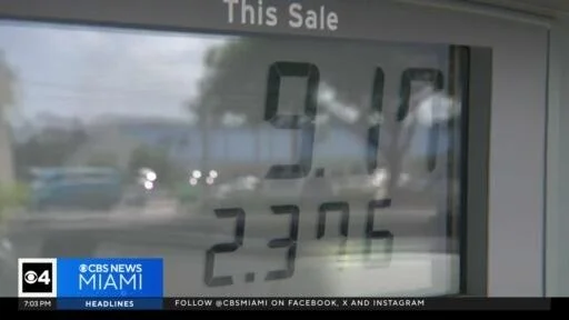 Gas prices climb again in South Florida amid broken ceasefire with Iran