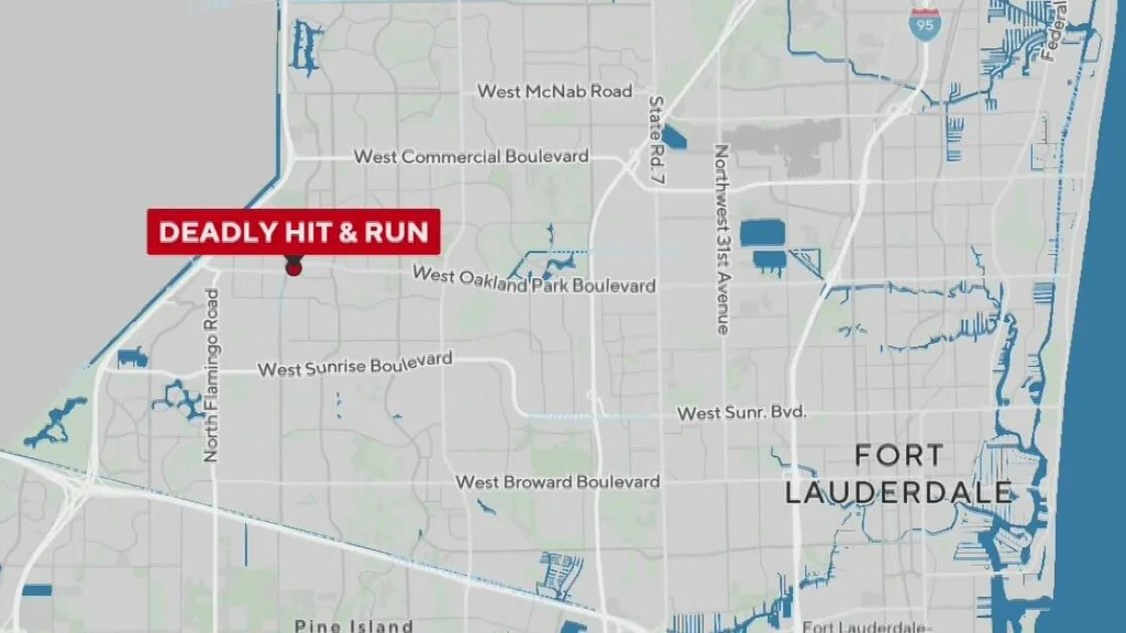 Police search for vehicle in deadly hit-and-run in Miami