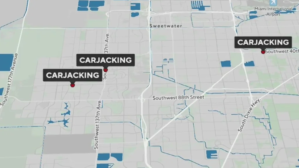 Man accused of a series of Miami carjackings leaving at least 3 injured