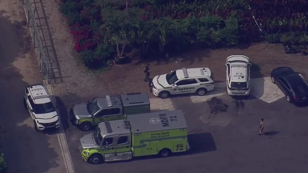 Man, woman found dead in southwest Miami-Dade; 1 person detained