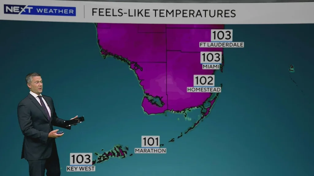 Soaring temperatures could lead to heat-related illness in South Florida