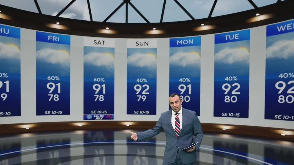 Hot, sticky temperatures continues in South Florida with serious storms on the way