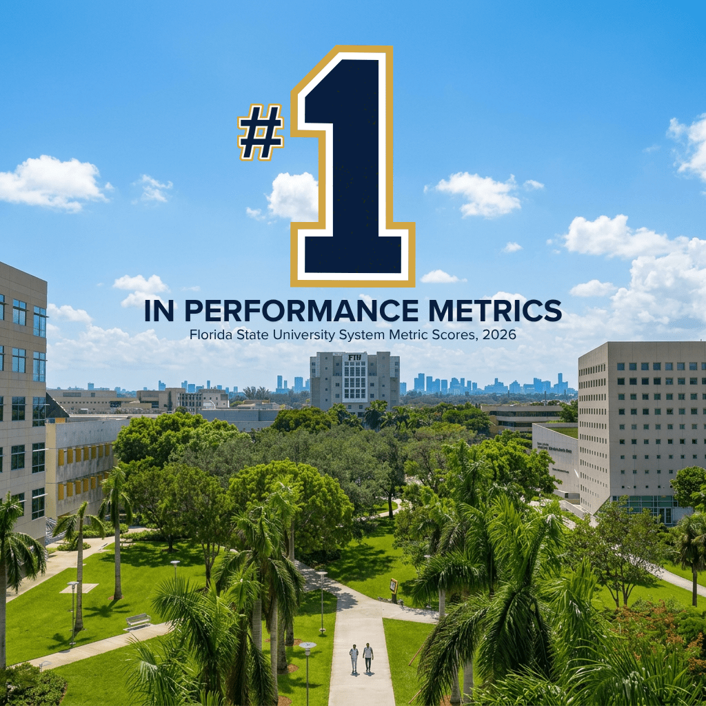 FIU named Florida’s #1 top-performing public university for fourth consecutive year