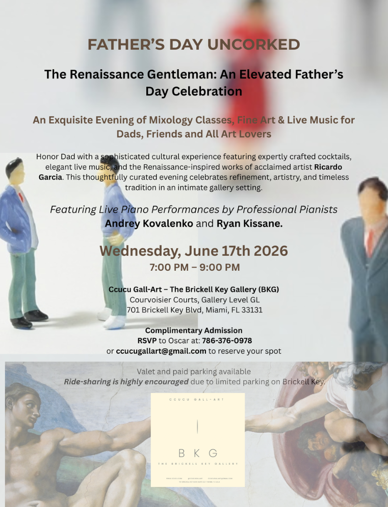 Celebrate Father’s Day with Art, Music, and Culture on Brickell Key