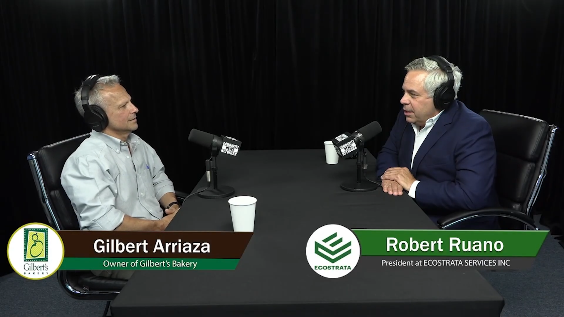 Localized Miami: Robert Ruano and guest, Gilbert Arriaza, Owner of Gilbert’s Bakery