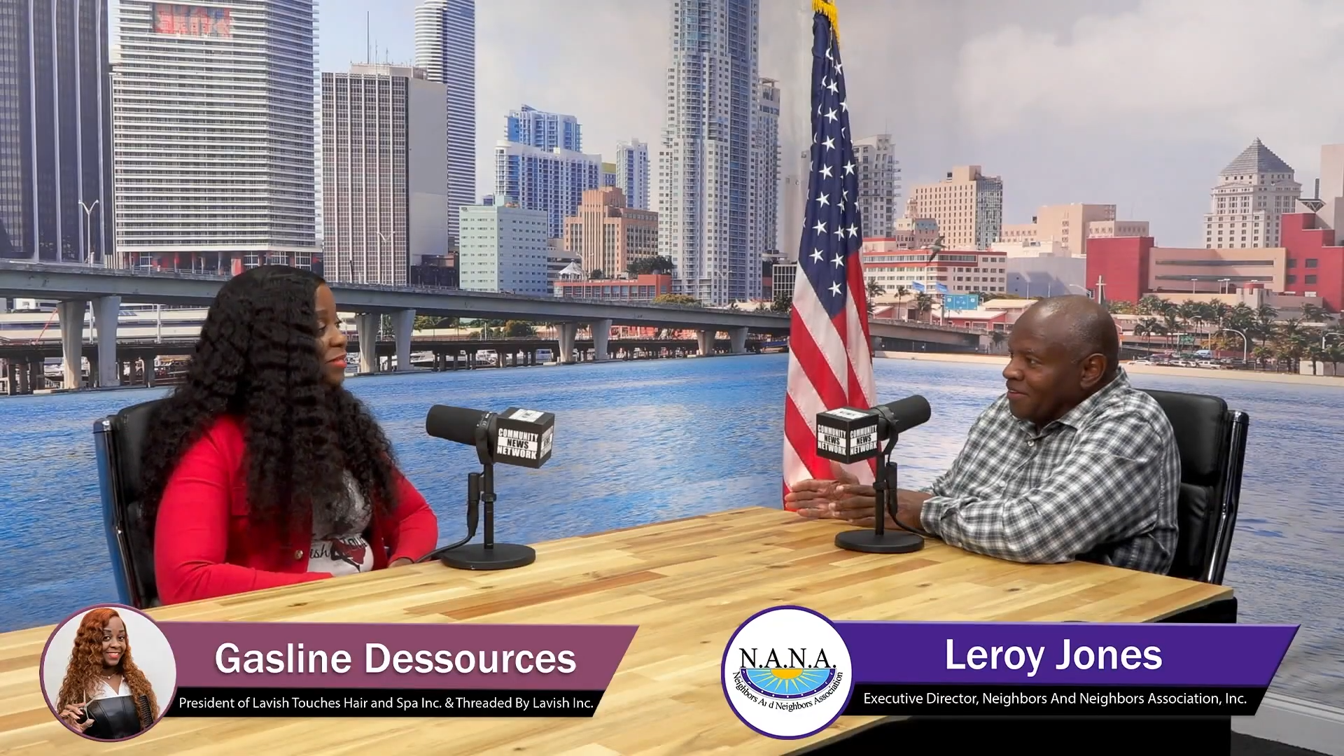 NANA Talk: Guest Gasline Dessources of Lavish Touches Hair And Spa Inc and Threaded By Lavish Inc
