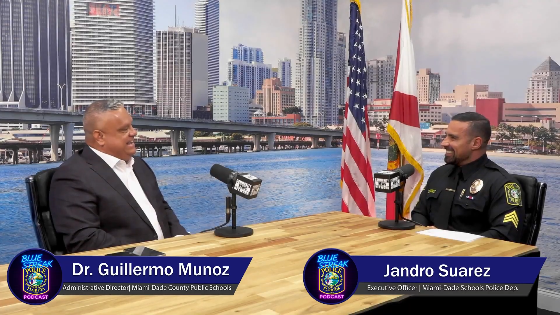 The Blue Streak Podcast: MDCPS District Operations with guest, Dr. Guillermo Munoz, Admin. Director