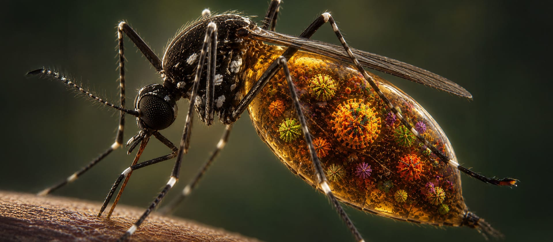 In mosquitos, viruses fight to stand out from the crowd