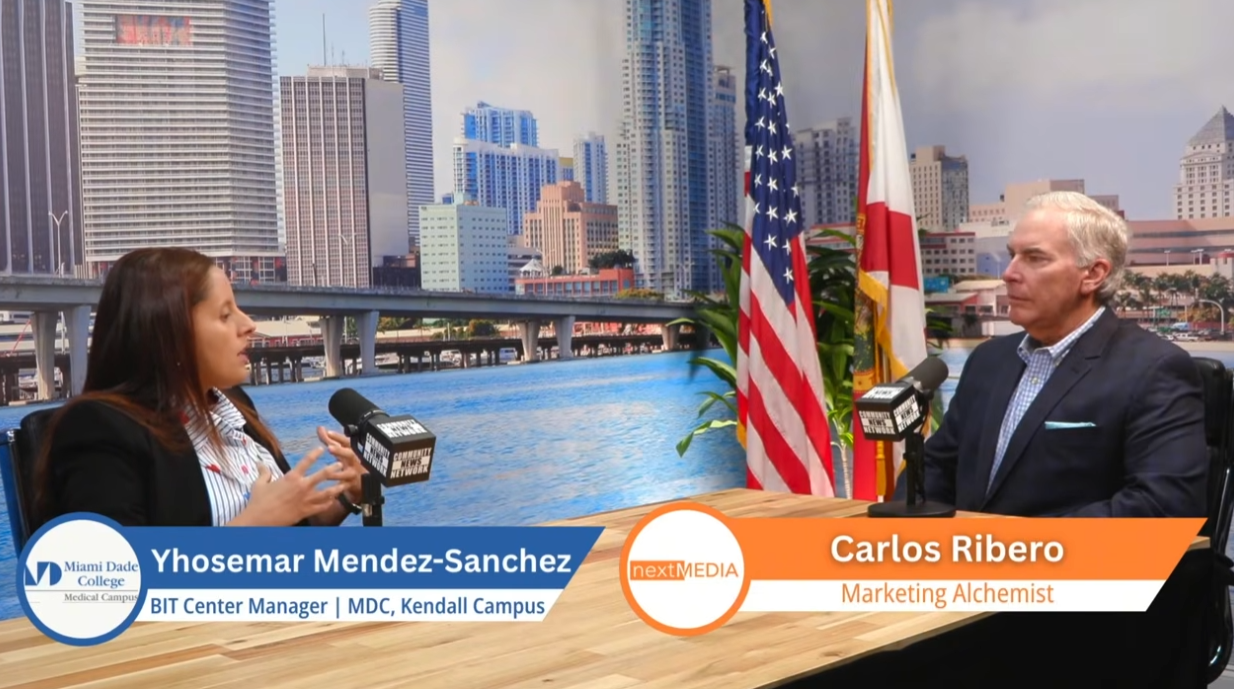 An Eye for AI: Miami Dade College BIT Center Prepares AI Leaders with Yhosemar Mendez-Sanchez Today!