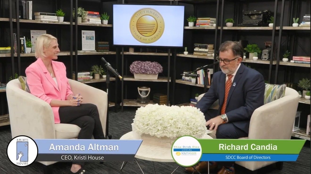 South Dade Shoutout: Richard Candia with Amanda Altman, CEO of Kristi House
