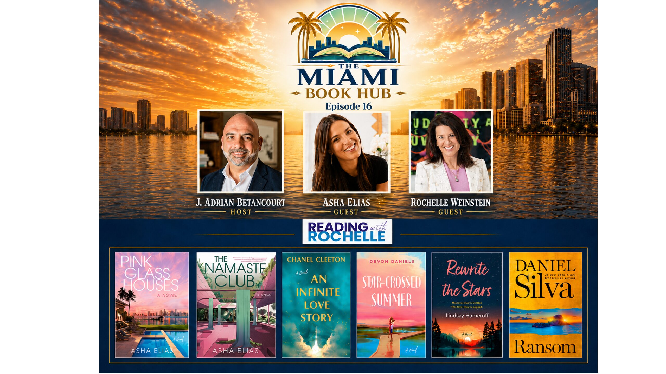 Asha Elias’ Miami Satire, the Power of Saying Yes, and Reading with Rochelle