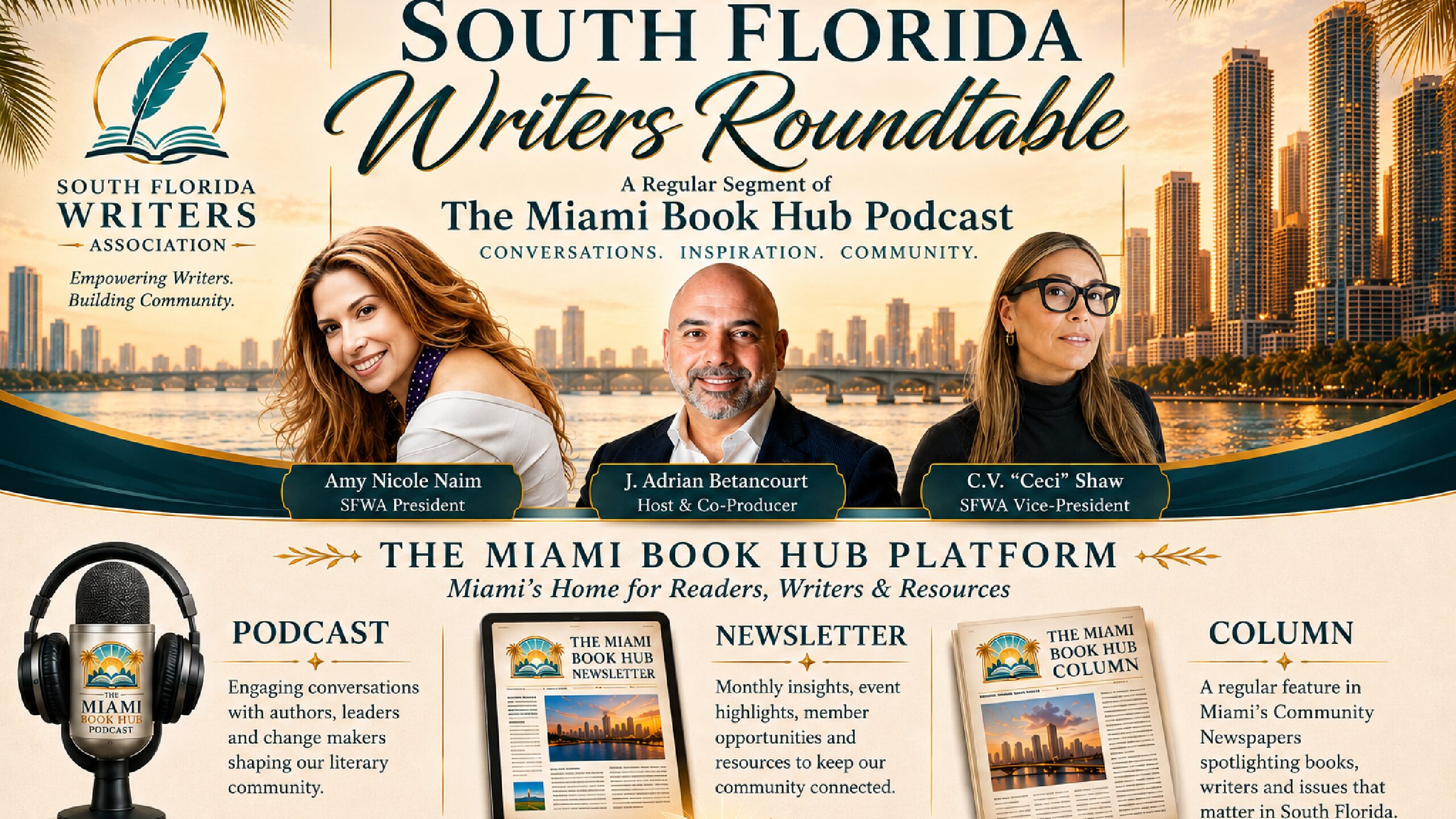 Why Writers Need Community: Introducing the South Florida Writers Roundtable