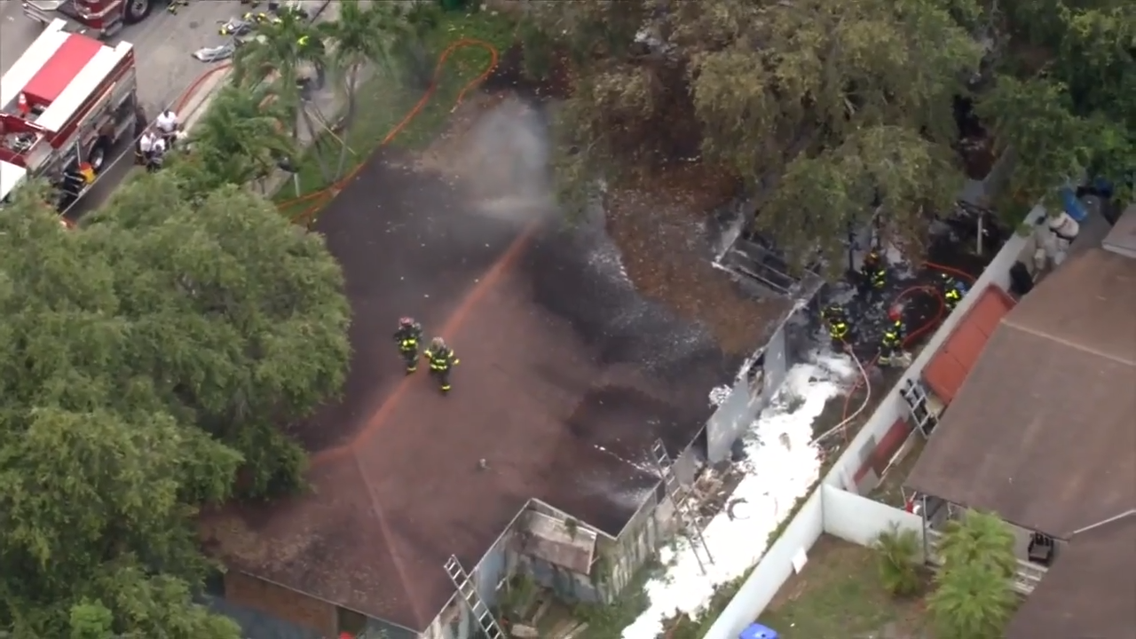 Crews put out fire at vacant house in Miami; no injuries reported