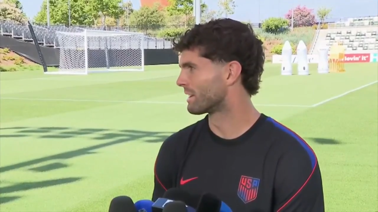 US forward Christian Pulisic practices on his own in calf injury rehab, team says he is ‘day to day’