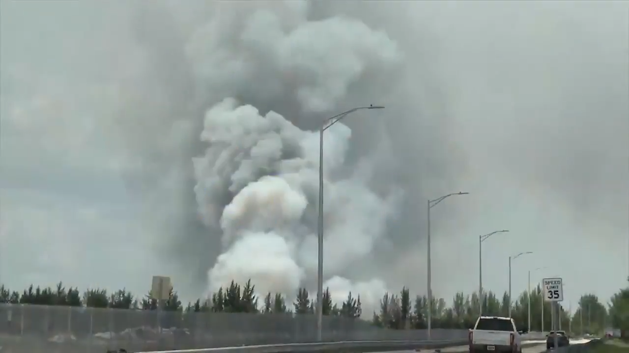 Crews battle dual brush fires for second day in West Miami-Dade; more than 3,900 acres burned overall