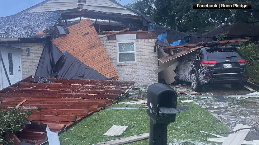 Tropical storm remnants drench Gulf states after tornadoes hit the Midwest