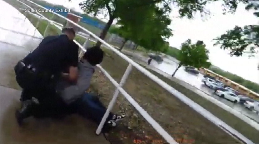 Newly released video captures the aftermath of a fatal teen stabbing at a Texas track meet