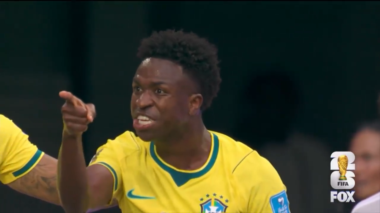 Vinícius Júnior scores 2 goals as Brazil beats Scotland 3-0 to win its World Cup group