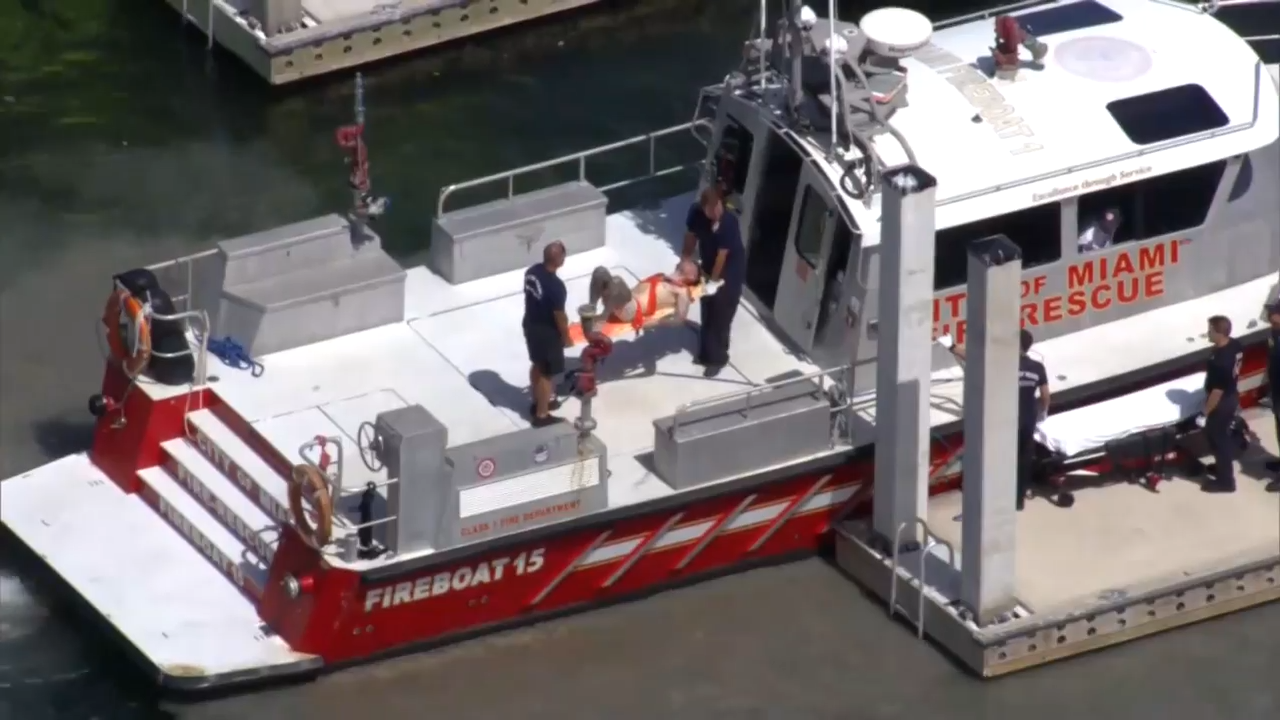 2 in critical but stable condition following jet ski collision at Miami Marine Stadium