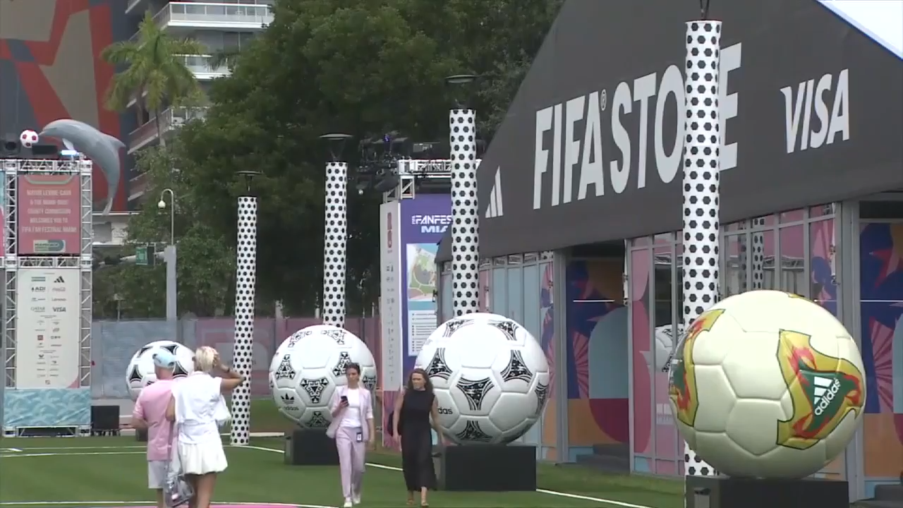 ‘A labor of love’: Bayfront Park transforms into fan hub for thousands ahead of 2026 FIFA World Cup