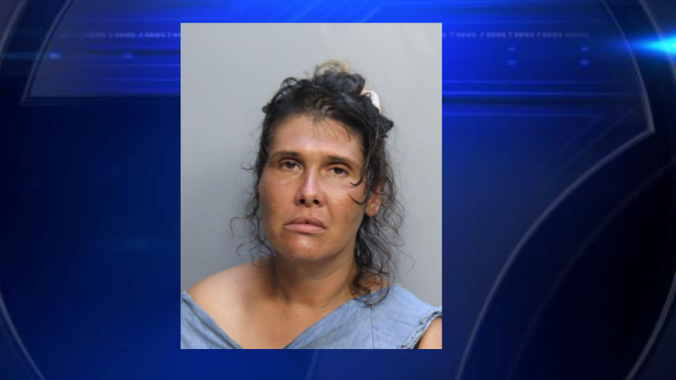 Hialeah woman accused of spitting on officer after alleged shoplifting at supermarket