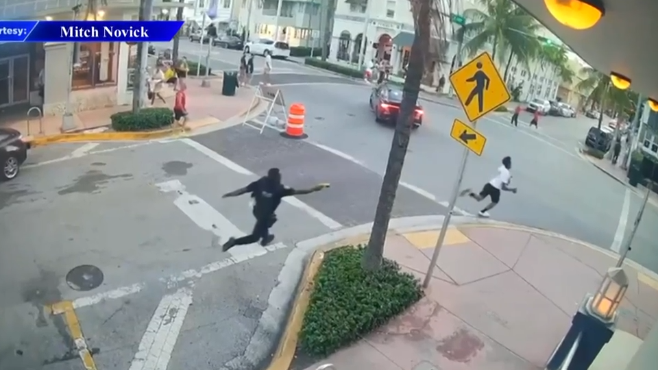 Surveillance shows officer deploying Taser on suspect during South Beach drug bust