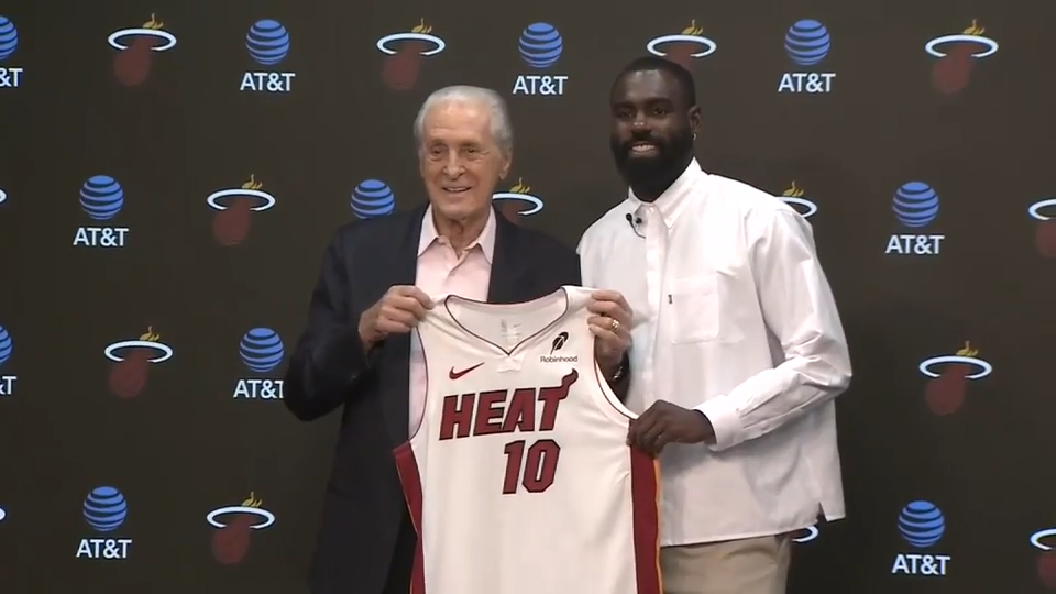The family number 10 now belongs to Tim Hardaway Jr. in Miami. He calls it a superpower