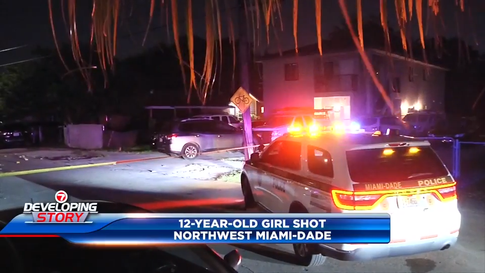 Drive by shooting in NW Miami-Dade strikes 3 cars, leaves 1 child injured; suspect at large