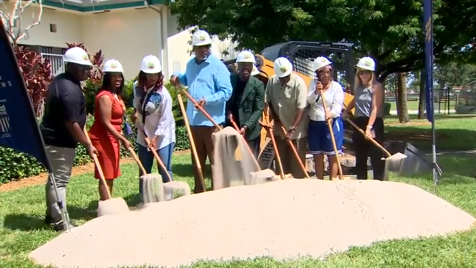 Miami Gardens officials host groundbreaking ceremony for planned renovations at Walt Frazier Park