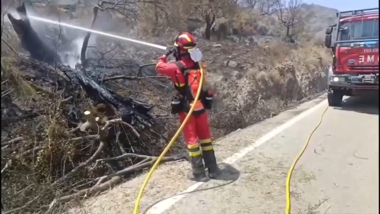 Heat and fire generate overlapping problems for much of southern Europe