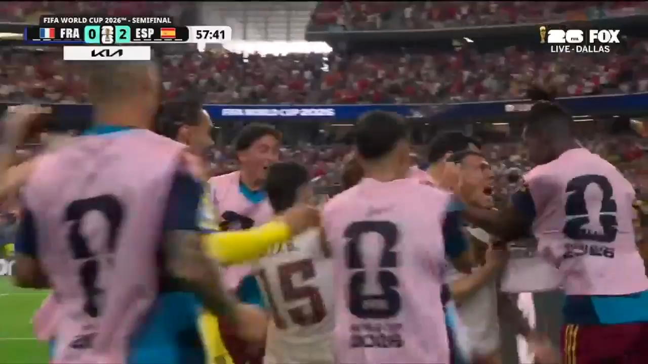 Spain advances to World Cup final with 2-0 win over France
