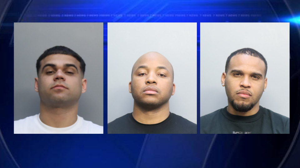 3 arrested after police say they tried to steal $240K diamond chain at Doral nightclub