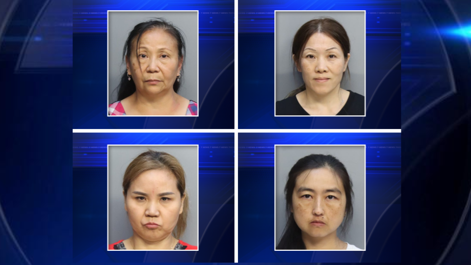 Prostitution sting operation leads to 4 arrests at Miami-Dade massage businesses