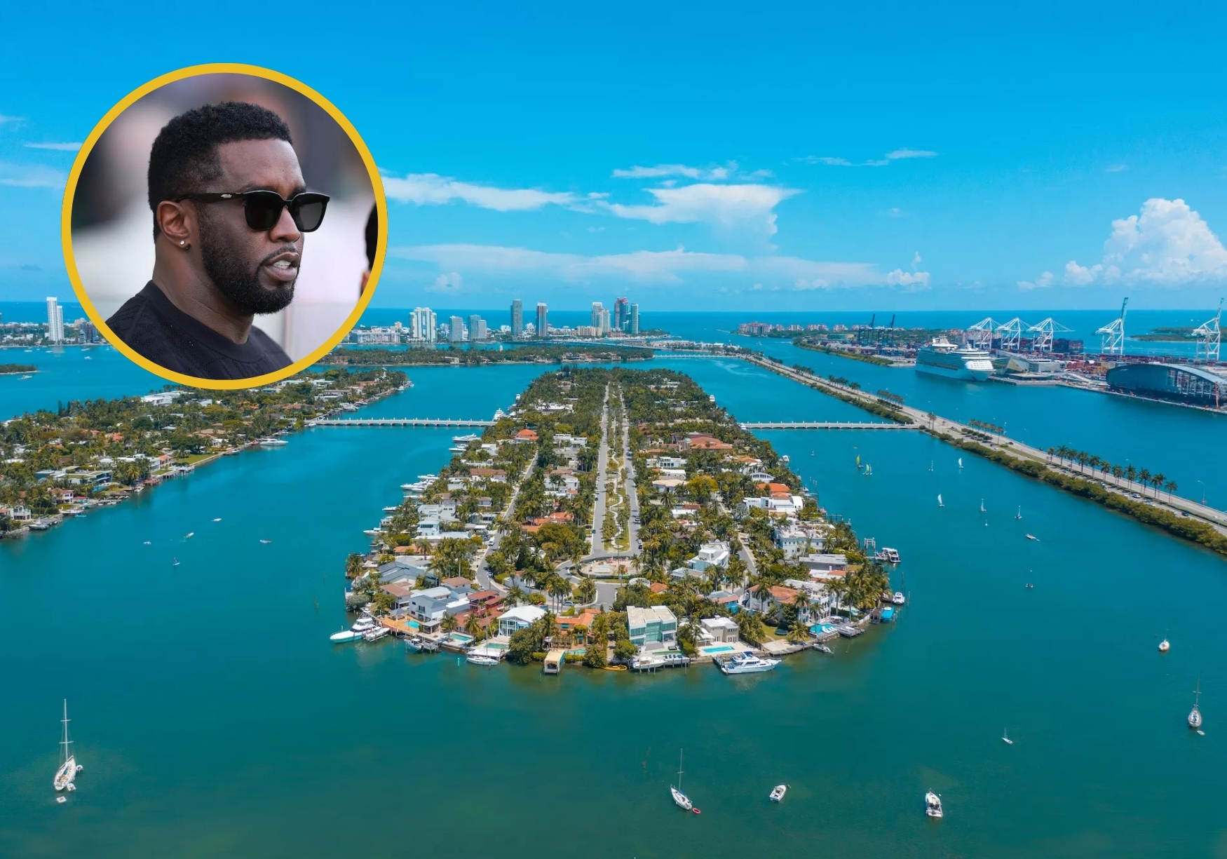 Diddy’s infamous “freak-off” mansion sold in Miami Beach